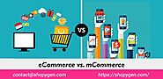 What is mCommerce? Key Differences between Mobile commerce and eCommerce | ShopyGen