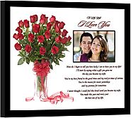 Poetry Gifts I Love You Wife Gift from Husband, Valentine's Day, Anniversary or Birthday, Add Photo
