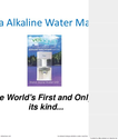 Best Alkaline Water Machine Water Purifier System Comparison