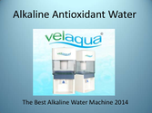 Alkaline Antioxidant Water