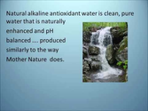 Alkaline Antioxidant Water Benefits Review 2014