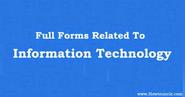 100+ Full Forms Related to Information Technology