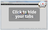 How to Hide or Restore All Tabs with Single Click in Chrome