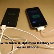 How to Save & Optimize Battery Life on an iPhone