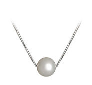 8-9mm AA Quality Freshwater Cultured Pearl Pendant in Madison White for Sale | Pearls Only