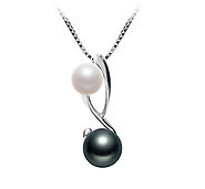 5-8mm AAAA Quality Freshwater Cultured Pearl Pendant in Bailey White for Sale | Pearls Only