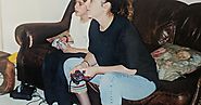 Gaming with my mom, taken in 2000 - Imgur