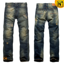 Designer Mens Denim Ripped Jeans CW140208