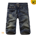 Mens Cotton Fitted Denim Shorts CW100046