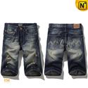 Ripped Denim Shorts for Men CW100045