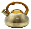 Lofali 3l Restore Ancient Ways Copper Plating Ring Kettle Stainless Steel Teakettle