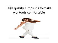 High quality Jumpsuits to make workouts comfortable by toprioshopus - Issuu