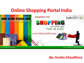 Online shopping portal in india