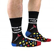 Novelty Socks For Men - Cockney Spaniel