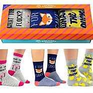 Novelty Socks - Cockney Spaniel - Funny socks