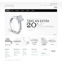 Jewelry website template