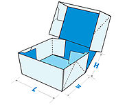 Custom Regular Six Corner boxes and six corner product packaging
