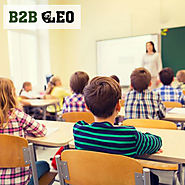Education industry mailing list | B2B Leo
