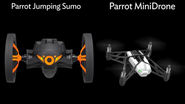 Parrot Mini Drone und Jumping Sumo