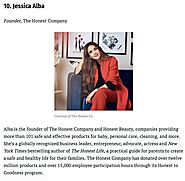 Inside Honest on Instagram: “A huge congratulations to our Founder @jessicaalba for being named @forbes 10th Most Pow...