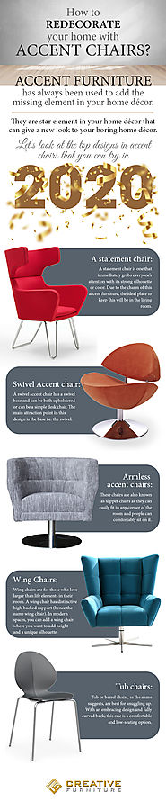 How to redecorate your home with accent chairs