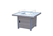 Serena 4 Seat Gas Fire Pit Dining Table