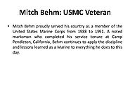 Mitch Behm is proud to continue volunteer work