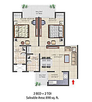 Nirala Aspire Floor Plan, Noida Extension – Nirala India