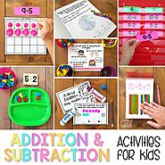 Addition and Subtraction to 20 Activities for Kids – Proud to be Primary