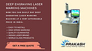 Deep Engraving Laser Marking Machines | Deep Laser Engraver and Marker