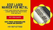 Fast and precise laser marking machine to mark on metals