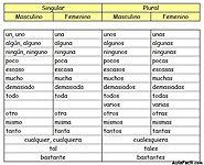 Determinantes indefinidos