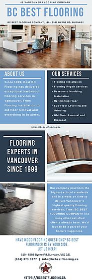 Bc Best Flooring — Since 1999, Best BC Flooring has delivered...