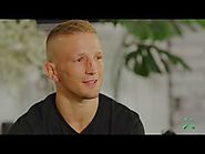 TJ Dillashaw Talks About his CBD Experience and Showmanship