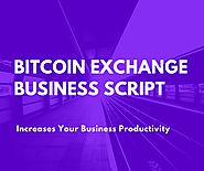 Bitcoin Exchange Business Script | Bitcoin Exchange Website Script