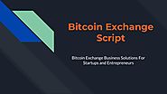 Bitcoin Exchange Trading Script PHP