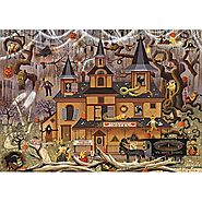 Trick or Treat Hotel Jigsaw Puzzle - Puzzle Haven
