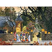 Friends on Halloween Jigsaw Puzzle - Puzzle Haven