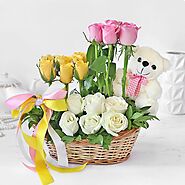 Buy/Send Vivid Flowers Online Same Day Delivery - OyeGifts.com