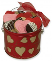 Valentine's Day Bucket O' Hearts - Los Angeles, California
