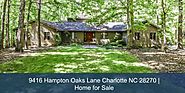 9416 Hampton Oaks Lane Charlotte NC 28270 | Ranch Style Home
