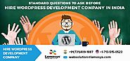 12 Questions to Ask When Hire WordPress Development Company in India
