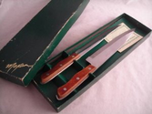 Amazon.com: Vintage Maxam Steel 2 Knife Set Box French Chef Carving: Everything Else