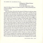 Letter of William T. Sherman to Atlanta Political Leaders