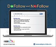 Do Follow and No Follow Links & Their Usage - An Infographic