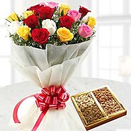 Send Love You Nutty Combo Online Same Day Delivery - OyeGifts.com