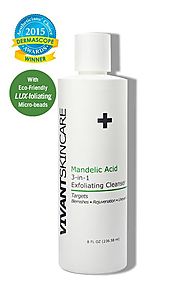 Mandelic Acid 3-in-1 Exfoliating Cleanser – Vivant Skin Care