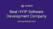 Hyip software
