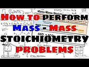 How to Perform Mass-Mass Stoichiometry