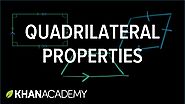 Quadrilateral properties | Perimeter, area, and volume | Geometry | Khan Academy